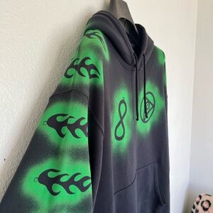 Stussy x Dries Van Noten Embroidered Hoodie ‘Black’ (Large)